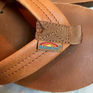 Rarely worn - wide fit - brown leather